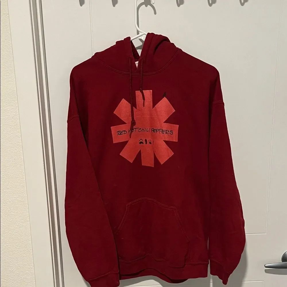 Red Hot Chili Peppers Band Graphic Pullover Hoodie Sweatshirt Music Concert